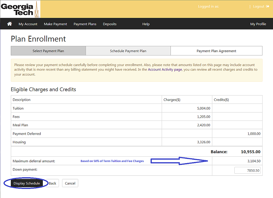 sample instructions for enrolling in igrade plus student